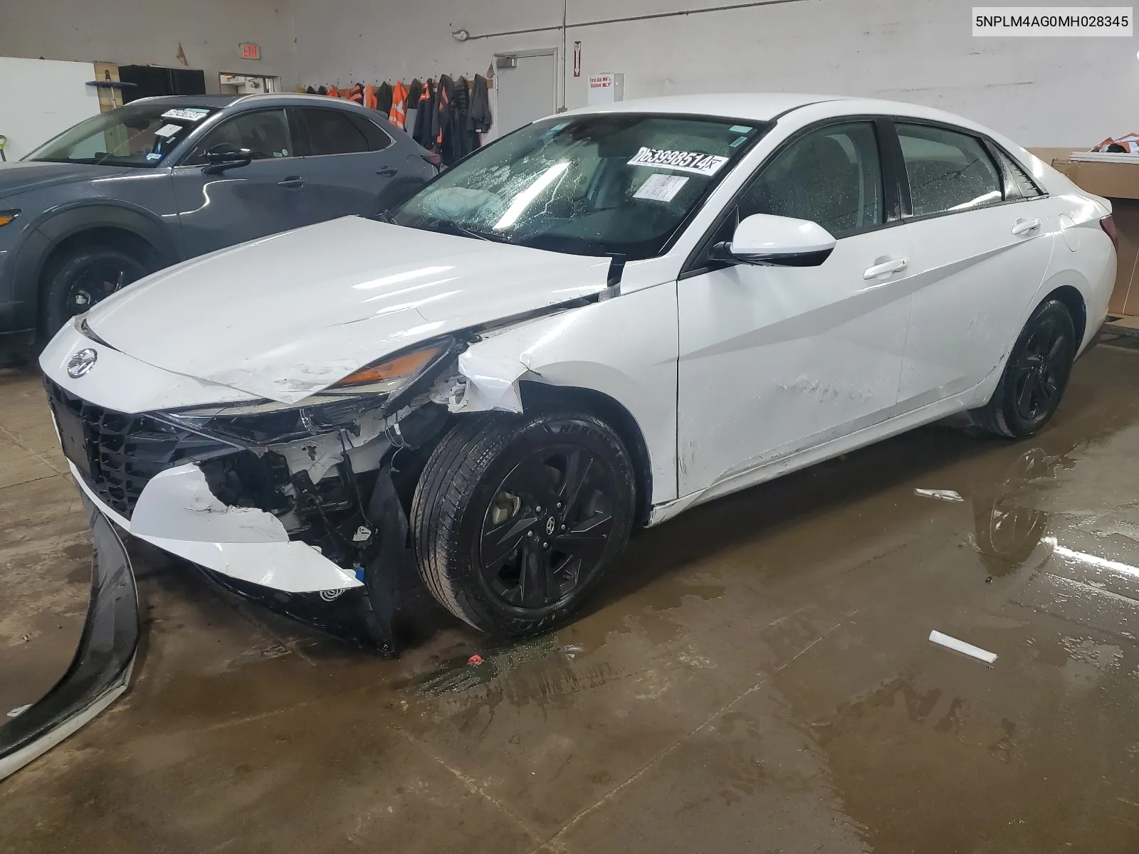 5NPLM4AG0MH028345 2021 Hyundai Elantra Sel