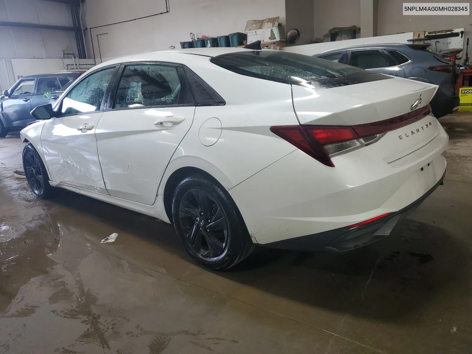 5NPLM4AG0MH028345 2021 Hyundai Elantra Sel