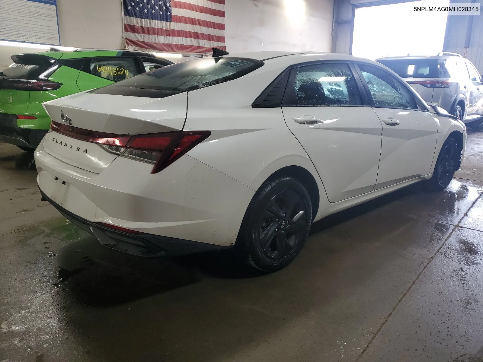 2021 Hyundai Elantra Sel VIN: 5NPLM4AG0MH028345 Lot: 63998514