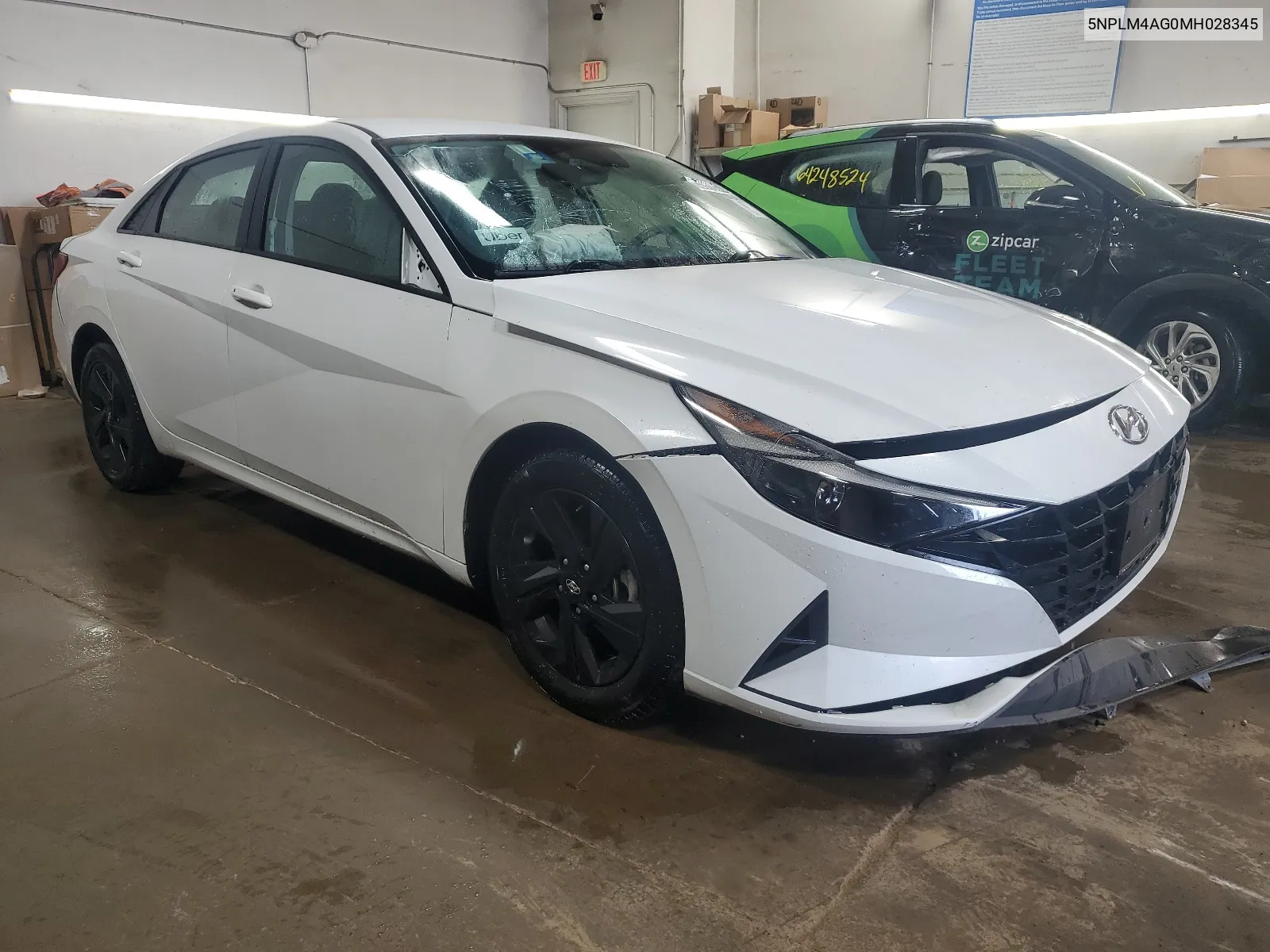 5NPLM4AG0MH028345 2021 Hyundai Elantra Sel