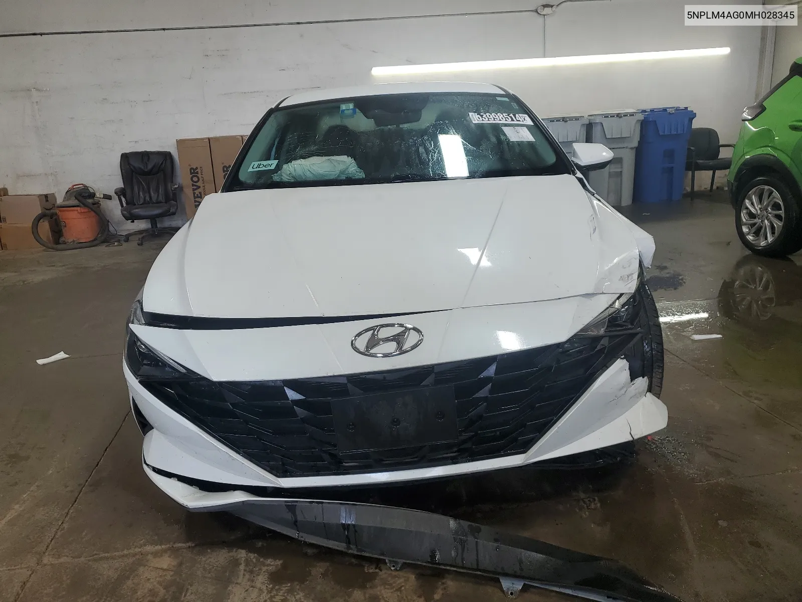 2021 Hyundai Elantra Sel VIN: 5NPLM4AG0MH028345 Lot: 63998514