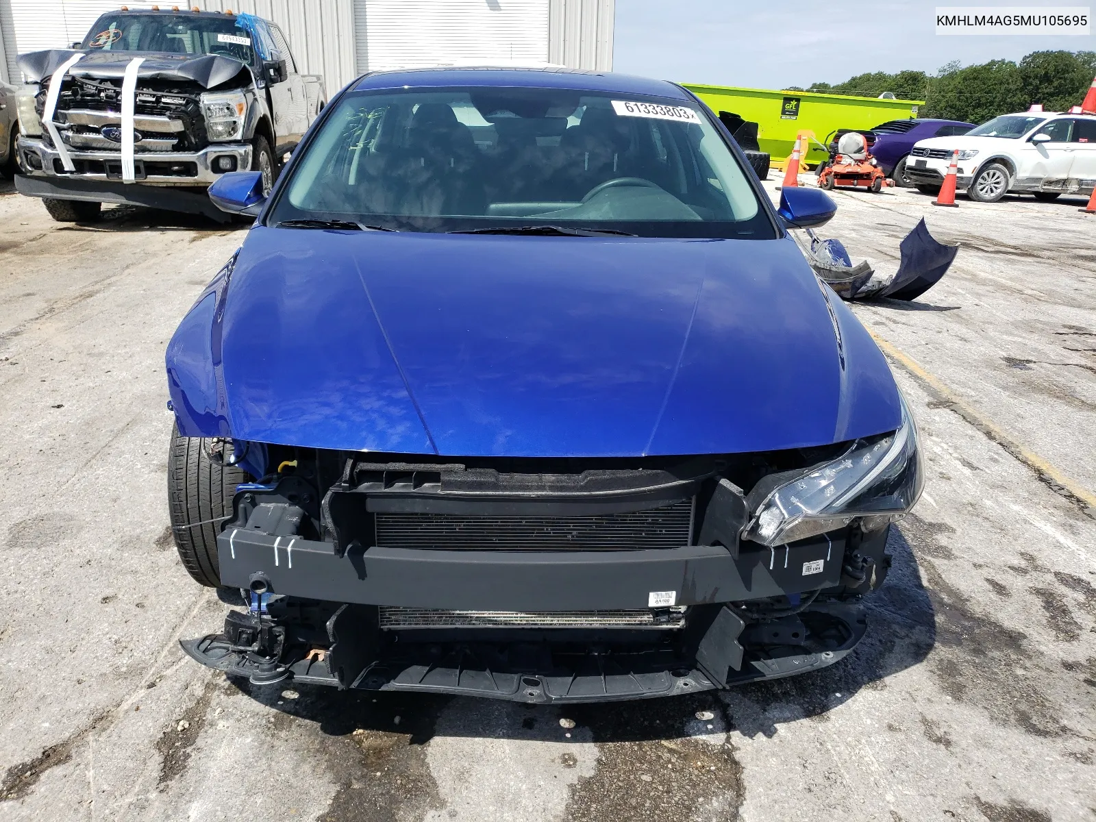 KMHLM4AG5MU105695 2021 Hyundai Elantra Sel