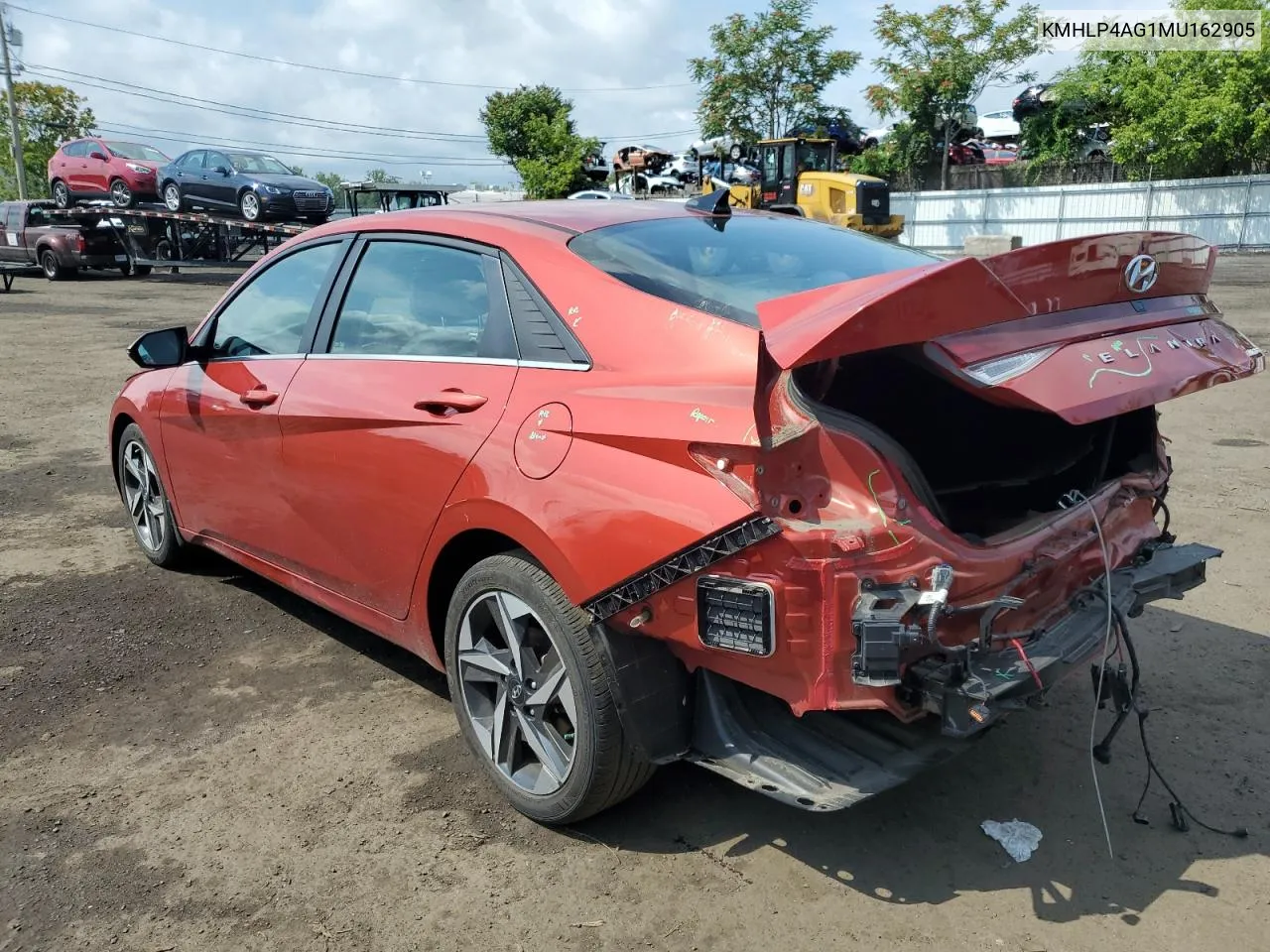 2021 Hyundai Elantra Limited VIN: KMHLP4AG1MU162905 Lot: 64367064