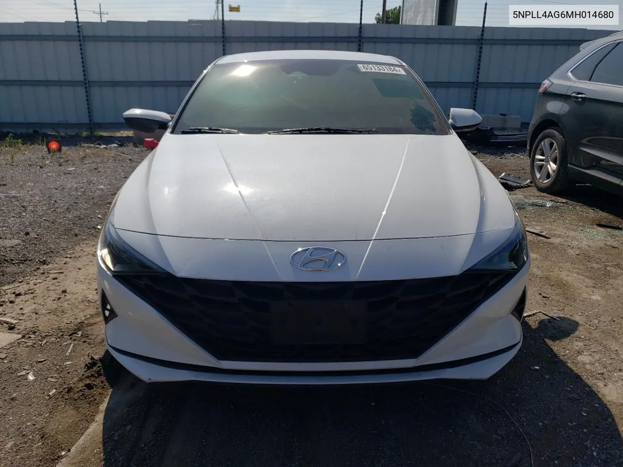 2021 Hyundai Elantra Se VIN: 5NPLL4AG6MH014680 Lot: 65133184