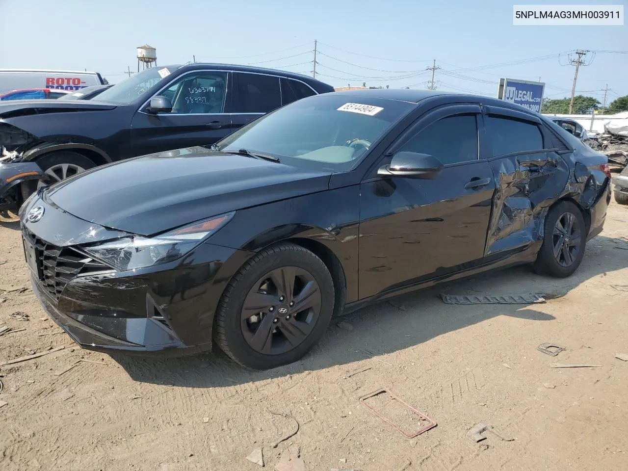 2021 Hyundai Elantra Sel VIN: 5NPLM4AG3MH003911 Lot: 65144904