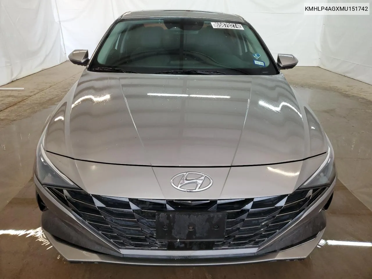 KMHLP4AGXMU151742 2021 Hyundai Elantra Limited