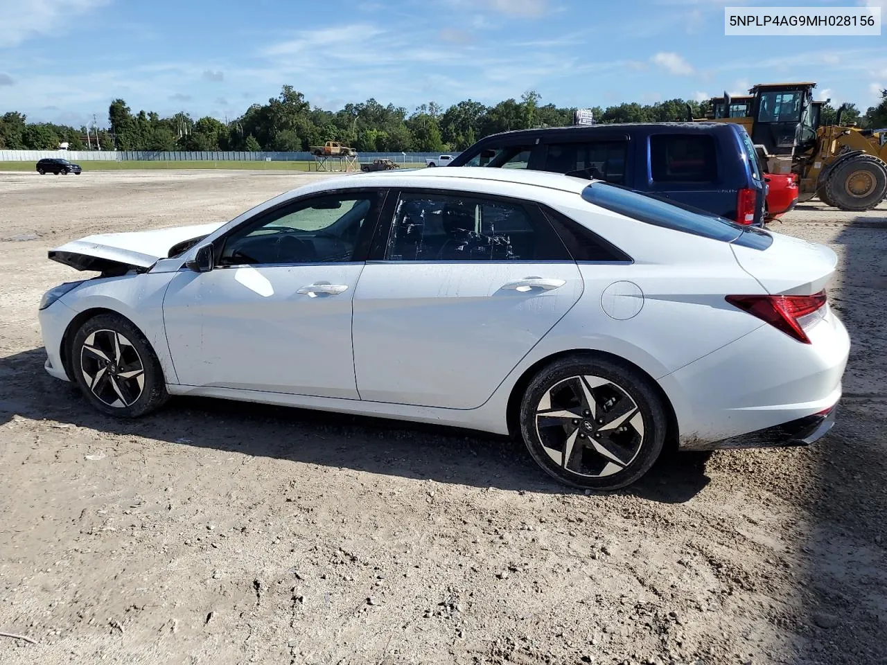 2021 Hyundai Elantra Limited VIN: 5NPLP4AG9MH028156 Lot: 68002224