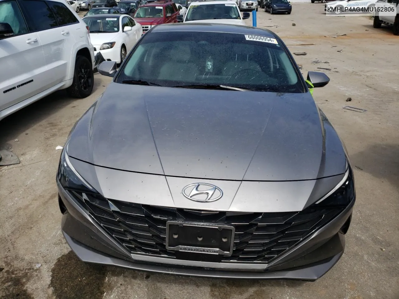 2021 Hyundai Elantra Limited VIN: KMHLP4AG4MU152806 Lot: 68006954