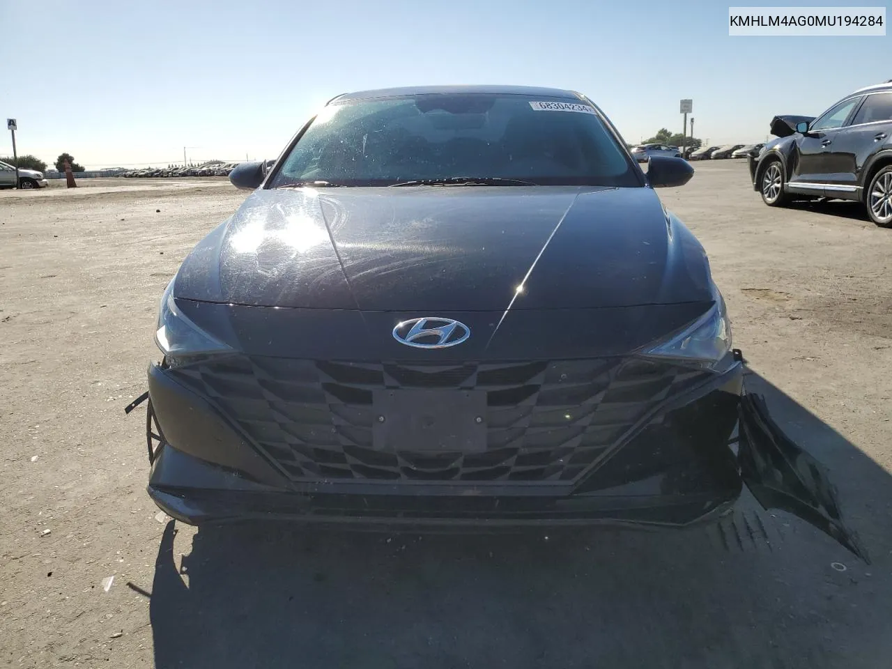 KMHLM4AG0MU194284 2021 Hyundai Elantra Sel