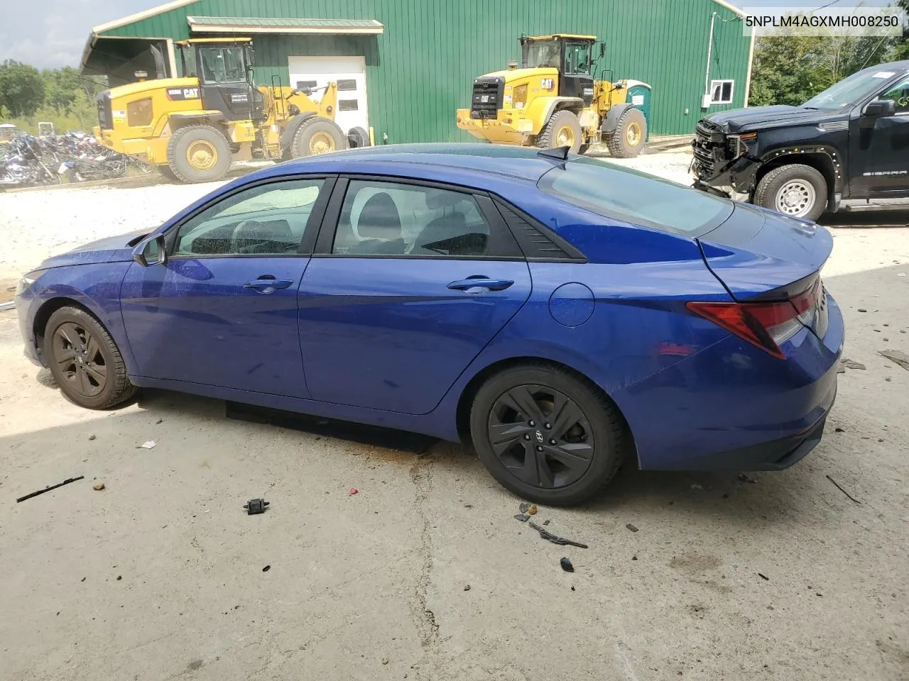 5NPLM4AGXMH008250 2021 Hyundai Elantra Sel