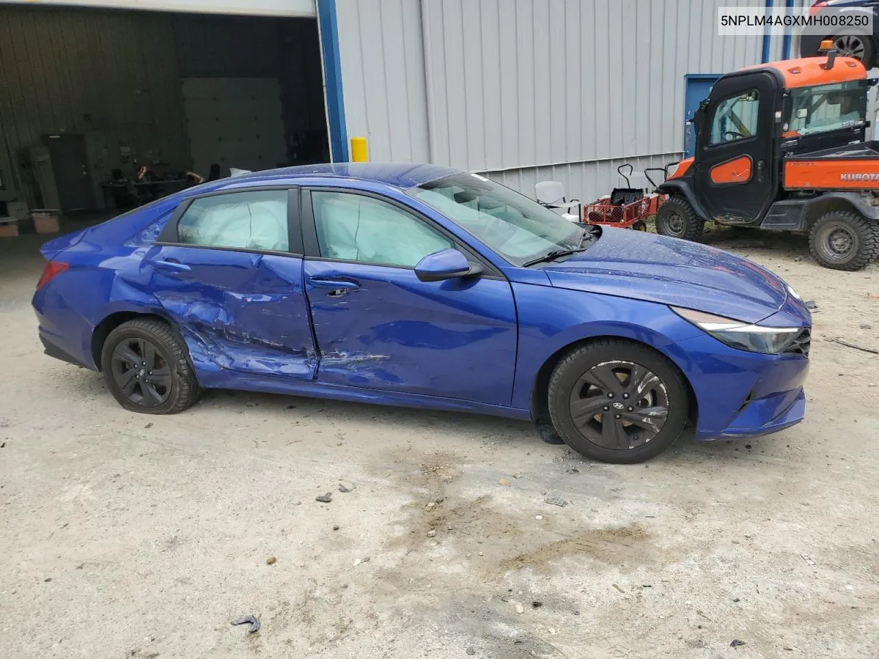 2021 Hyundai Elantra Sel VIN: 5NPLM4AGXMH008250 Lot: 68803614