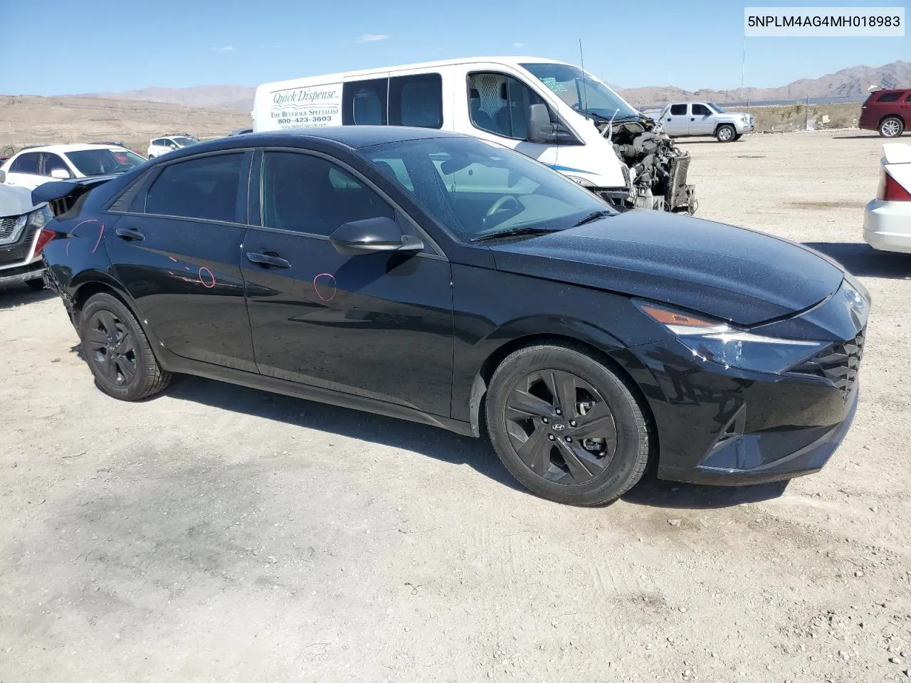 5NPLM4AG4MH018983 2021 Hyundai Elantra Sel