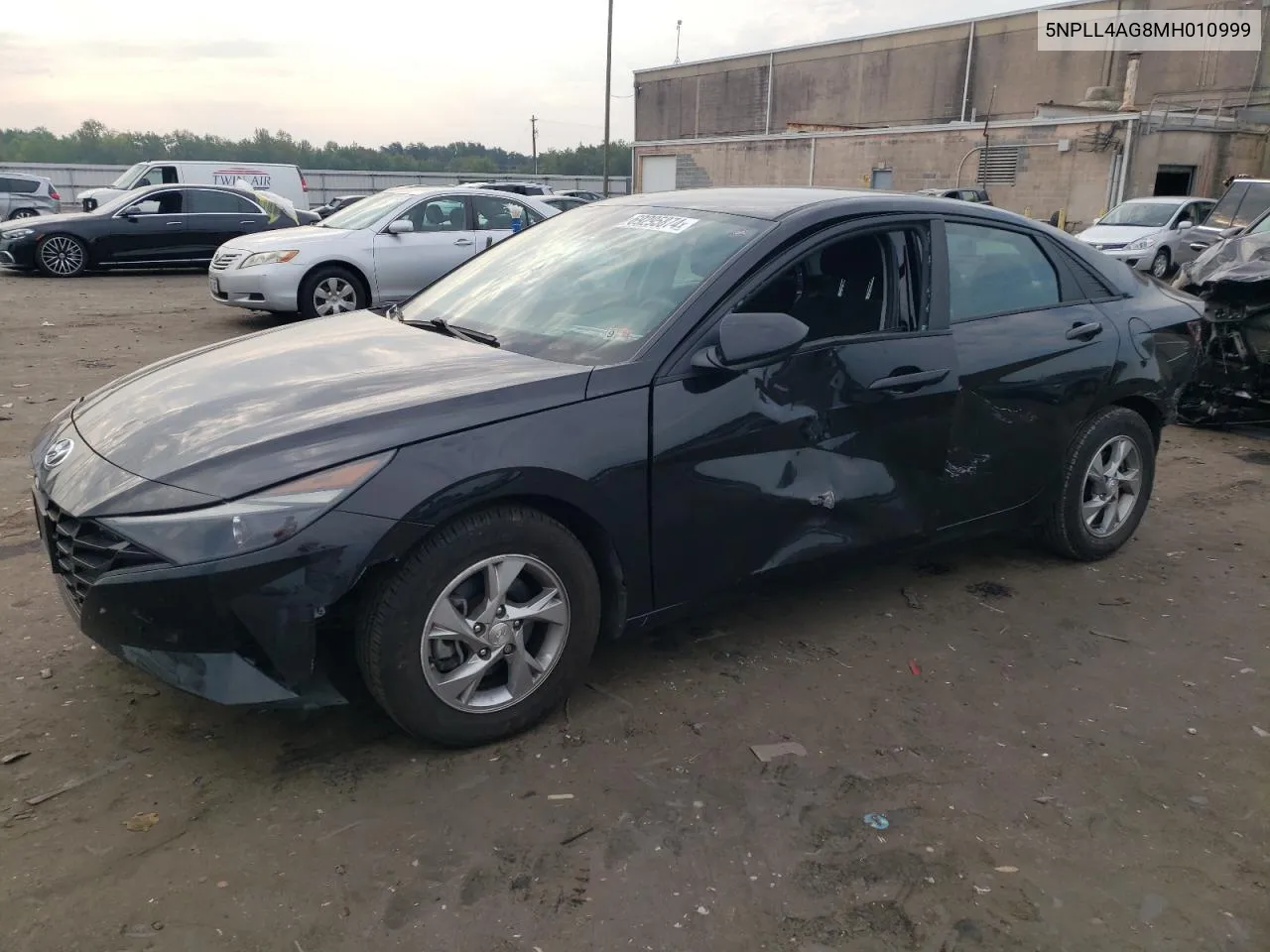 2021 Hyundai Elantra Se VIN: 5NPLL4AG8MH010999 Lot: 69295874