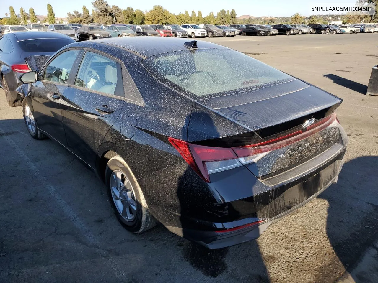 2021 Hyundai Elantra Se VIN: 5NPLL4AG5MH034581 Lot: 69450904