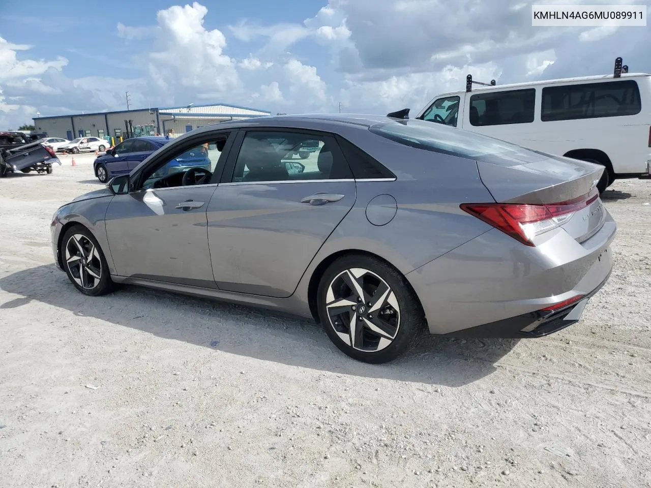 2021 Hyundai Elantra Sel VIN: KMHLN4AG6MU089911 Lot: 70610004