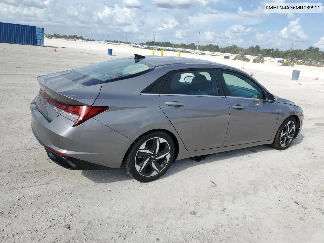 2021 Hyundai Elantra Sel VIN: KMHLN4AG6MU089911 Lot: 70610004