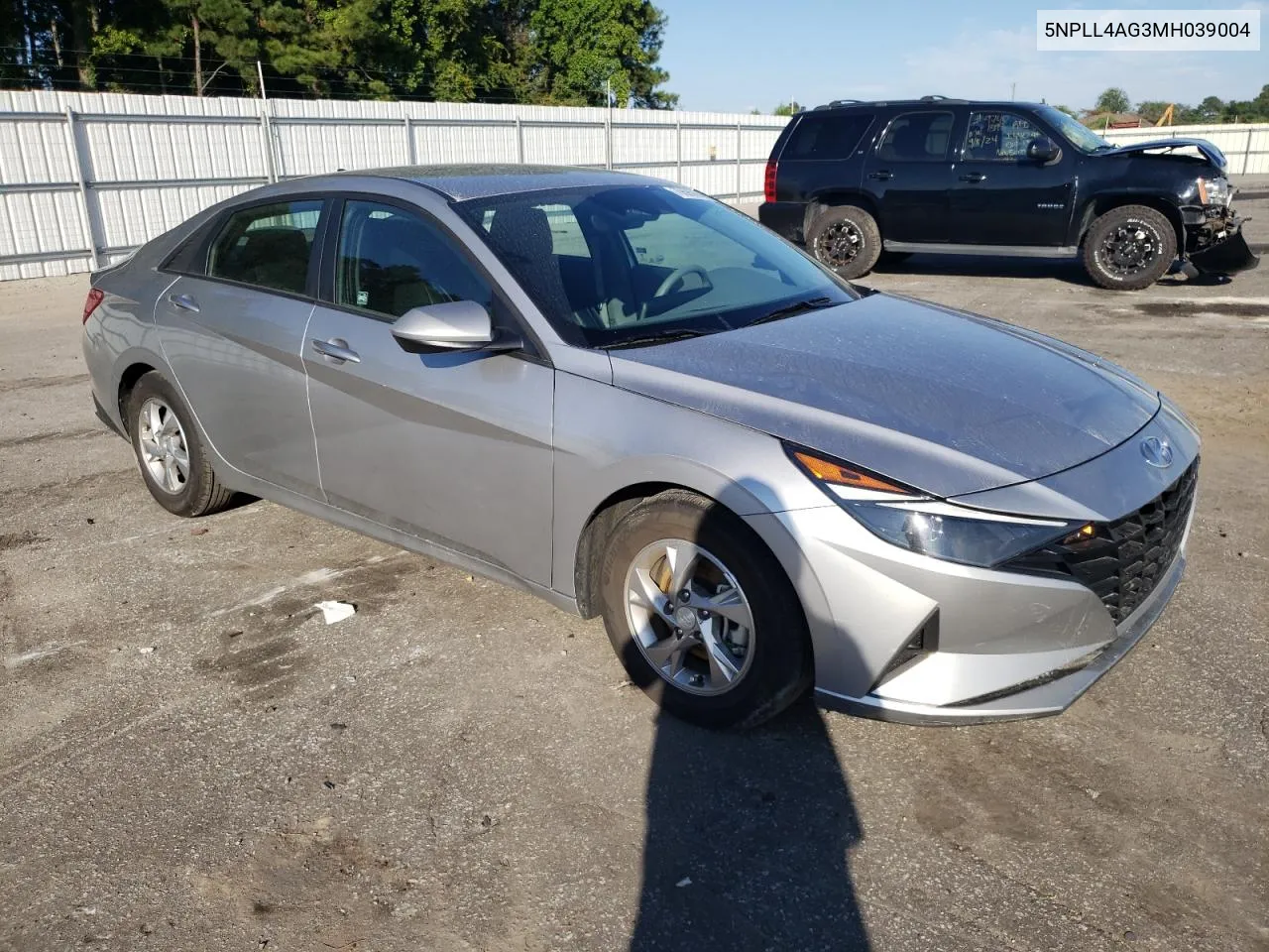 5NPLL4AG3MH039004 2021 Hyundai Elantra Se