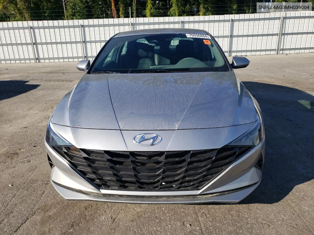 2021 Hyundai Elantra Se VIN: 5NPLL4AG3MH039004 Lot: 70696864