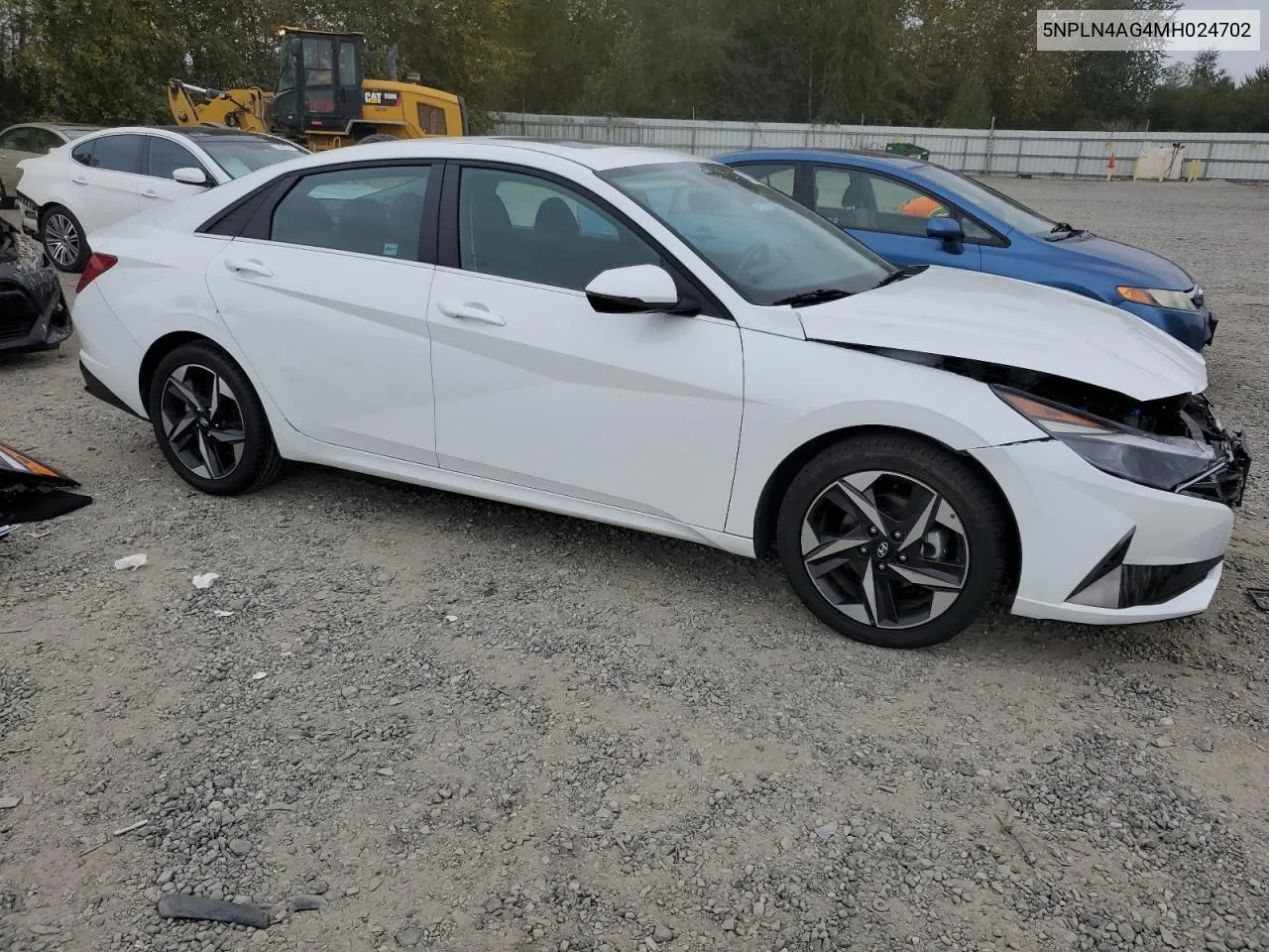 5NPLN4AG4MH024702 2021 Hyundai Elantra Sel