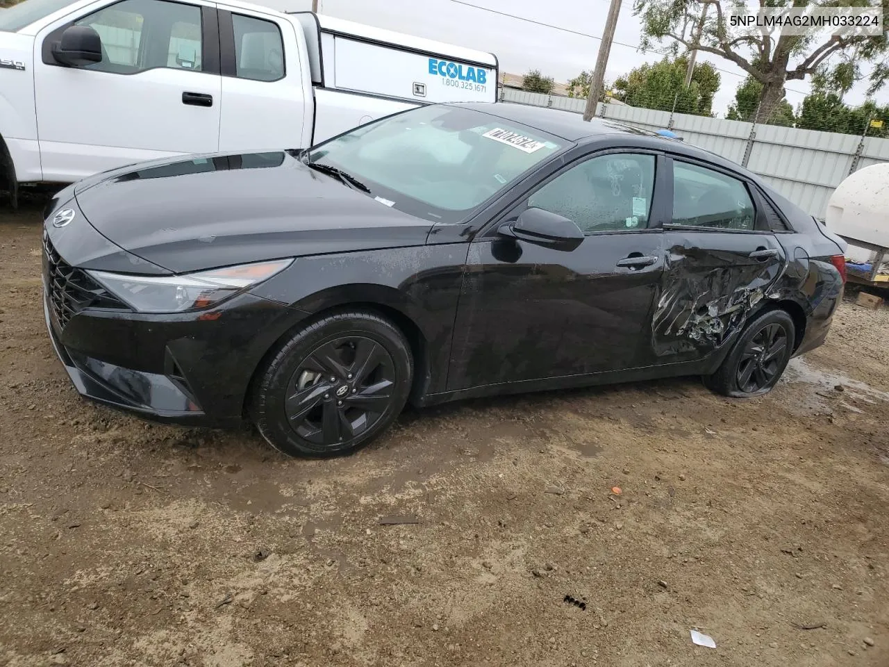 2021 Hyundai Elantra Sel VIN: 5NPLM4AG2MH033224 Lot: 71074674