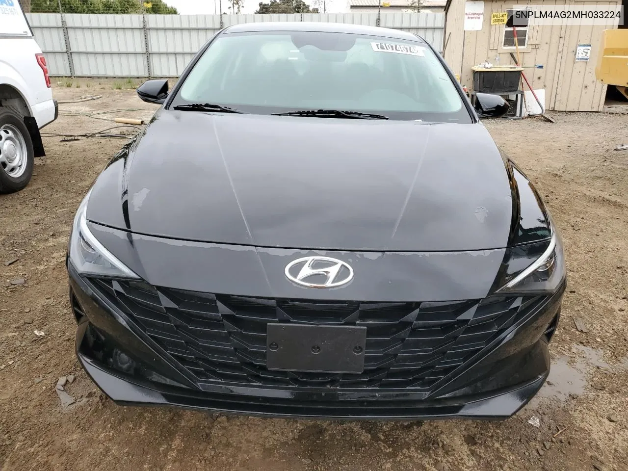 2021 Hyundai Elantra Sel VIN: 5NPLM4AG2MH033224 Lot: 71074674