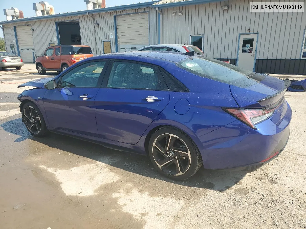 KMHLR4AF6MU190149 2021 Hyundai Elantra N Line