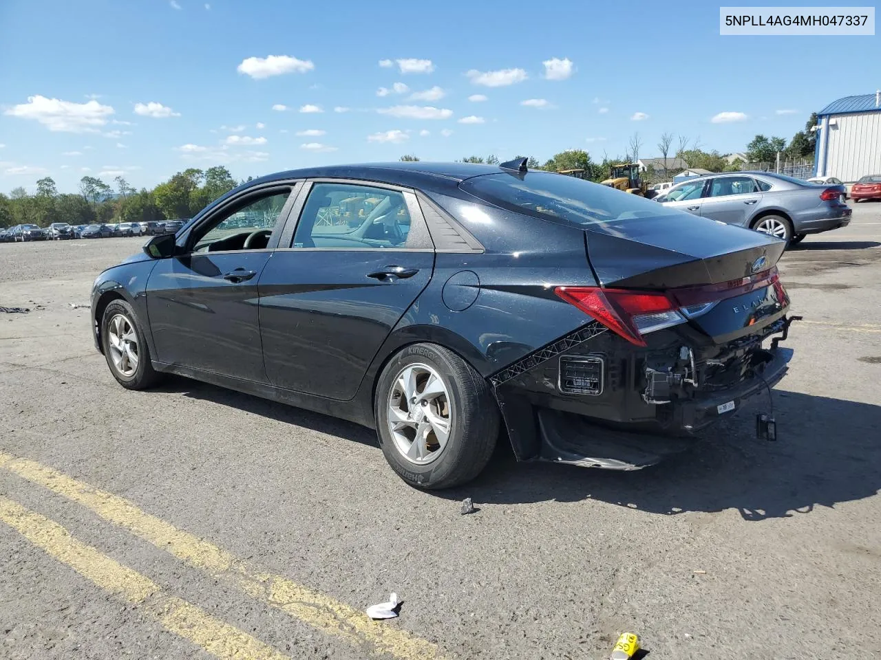 5NPLL4AG4MH047337 2021 Hyundai Elantra Se