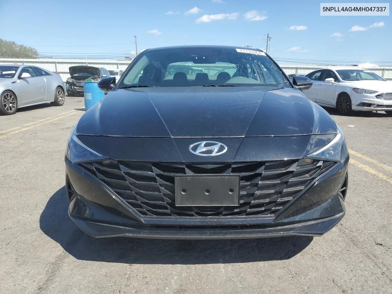 2021 Hyundai Elantra Se VIN: 5NPLL4AG4MH047337 Lot: 71133364