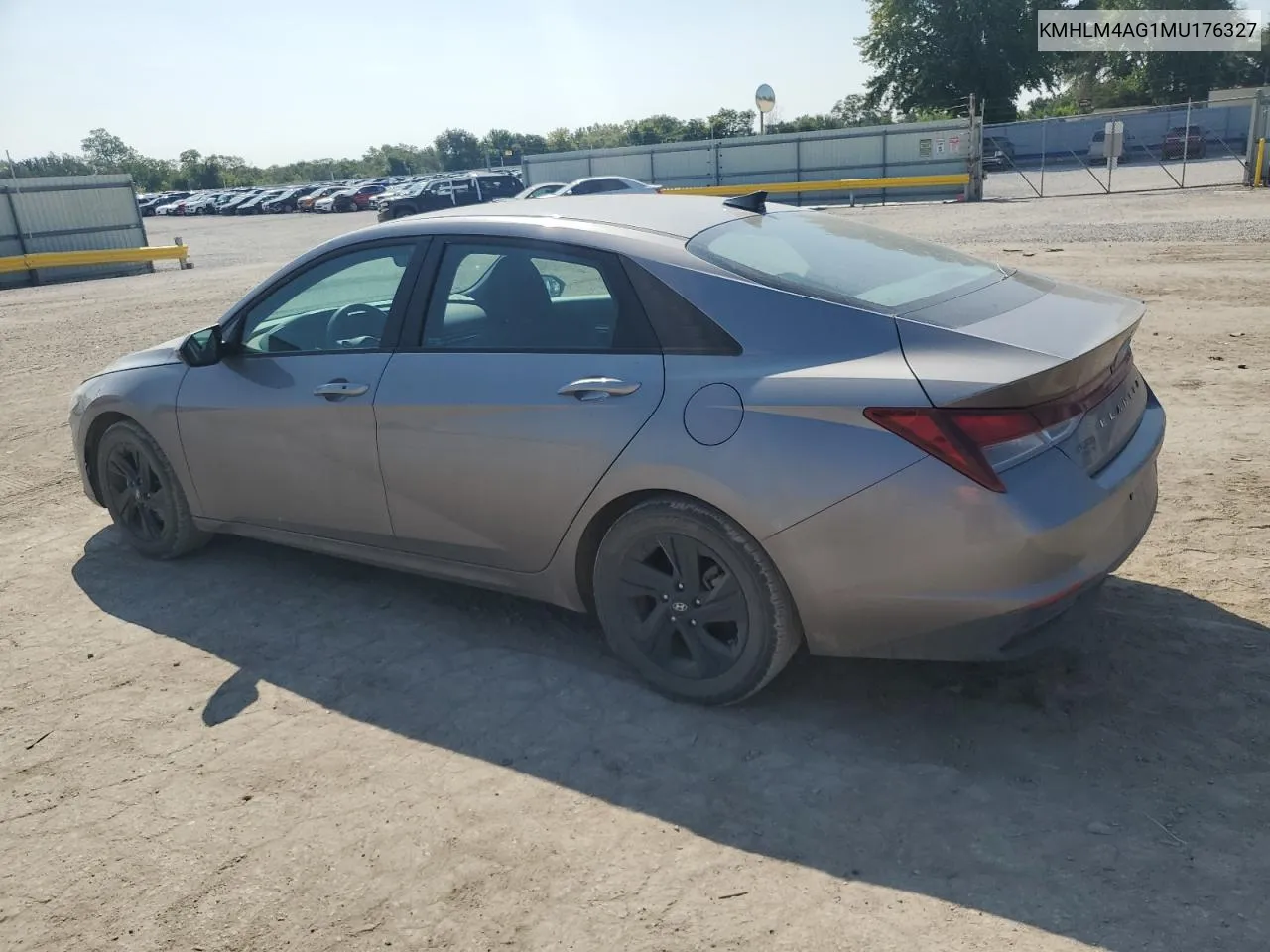 2021 Hyundai Elantra Sel VIN: KMHLM4AG1MU176327 Lot: 71241534