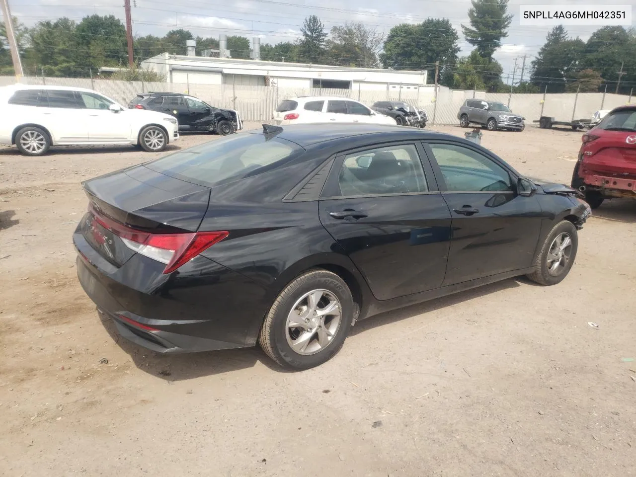 5NPLL4AG6MH042351 2021 Hyundai Elantra Se