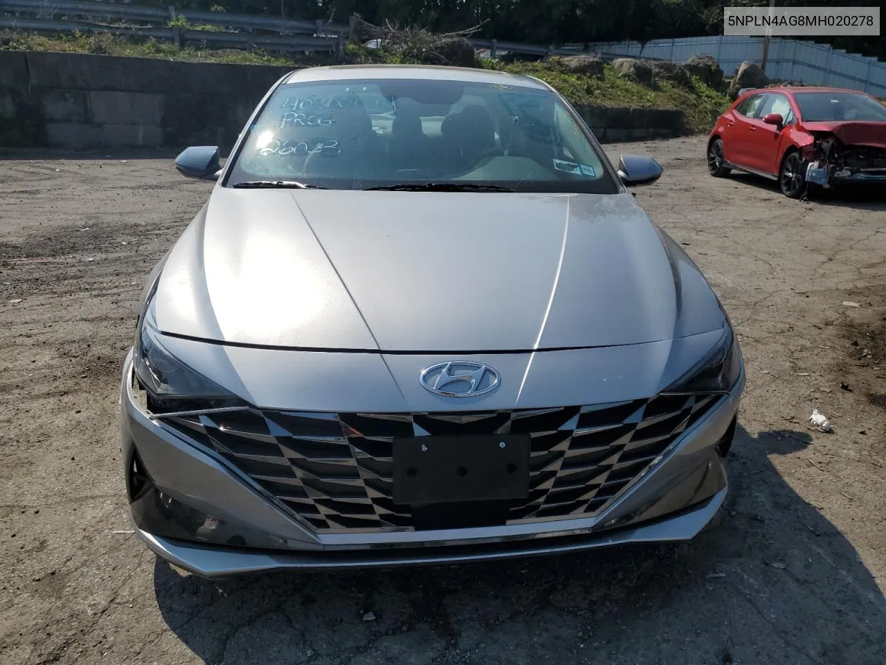 5NPLN4AG8MH020278 2021 Hyundai Elantra Sel