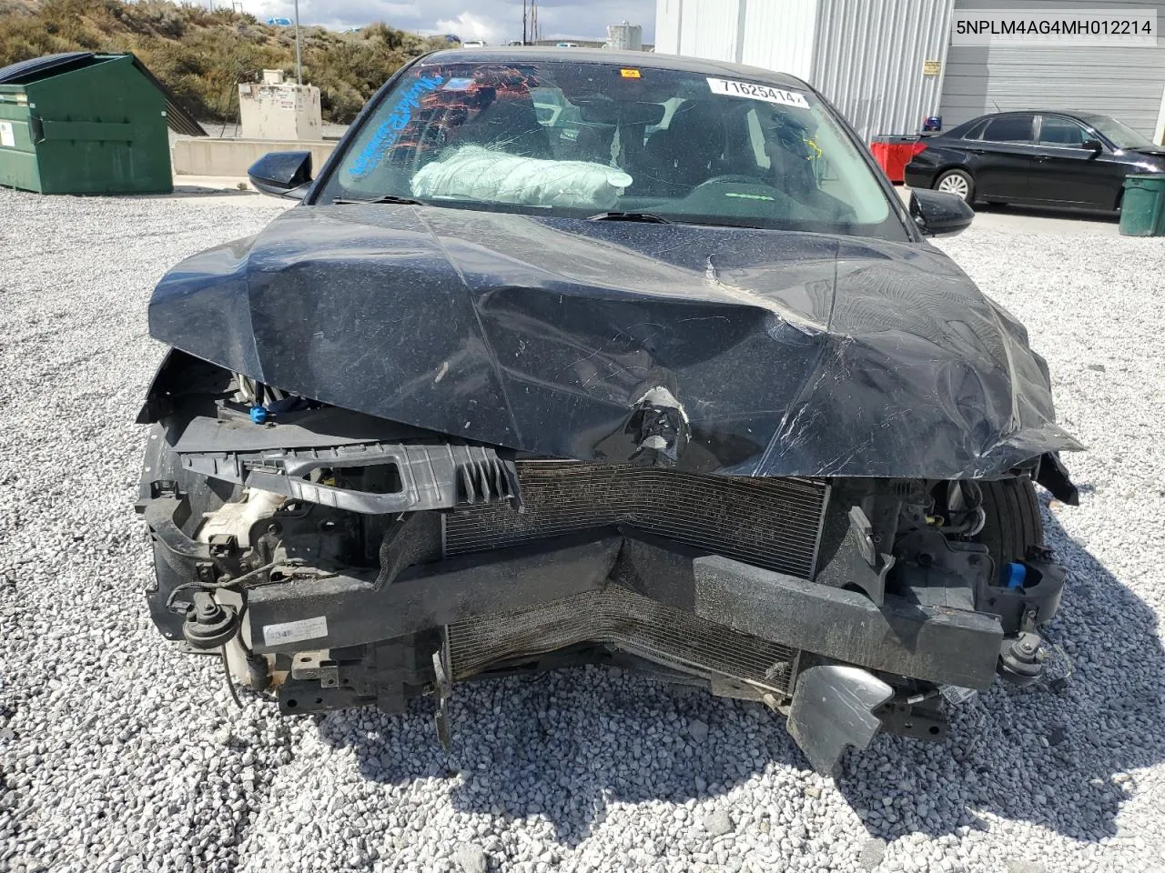 2021 Hyundai Elantra Sel VIN: 5NPLM4AG4MH012214 Lot: 71625414