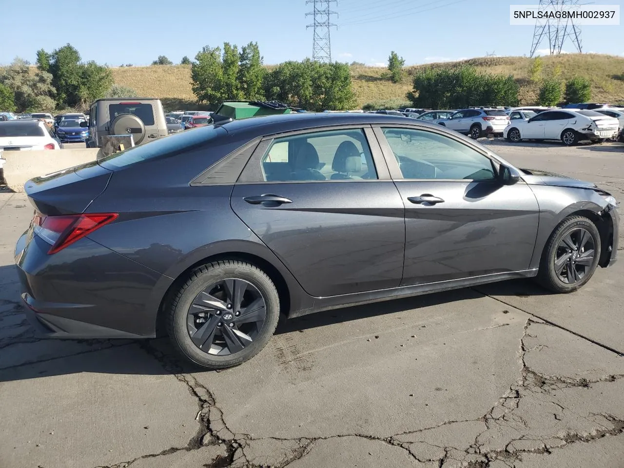 5NPLS4AG8MH002937 2021 Hyundai Elantra Sel