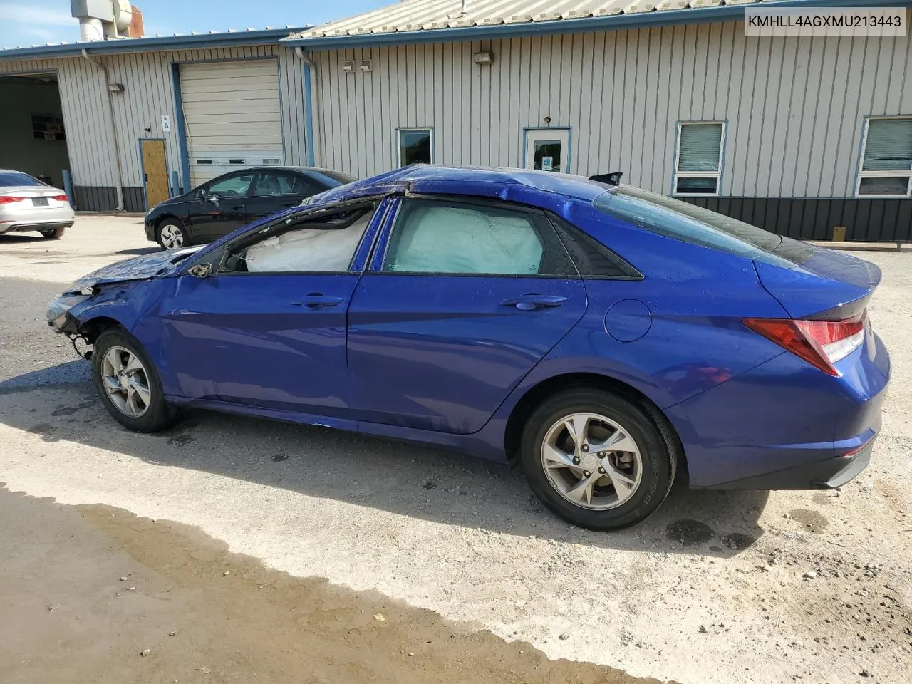 2021 Hyundai Elantra Se VIN: KMHLL4AGXMU213443 Lot: 71985314