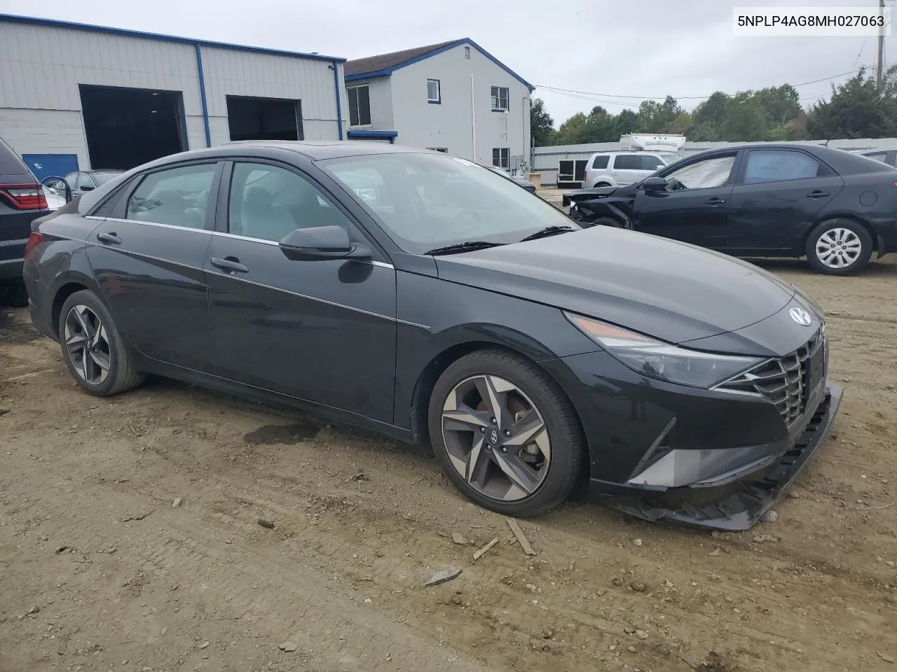 5NPLP4AG8MH027063 2021 Hyundai Elantra Limited