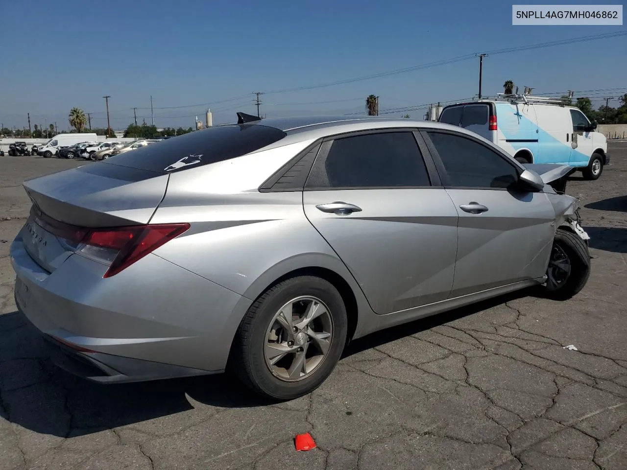 2021 Hyundai Elantra Se VIN: 5NPLL4AG7MH046862 Lot: 72095114