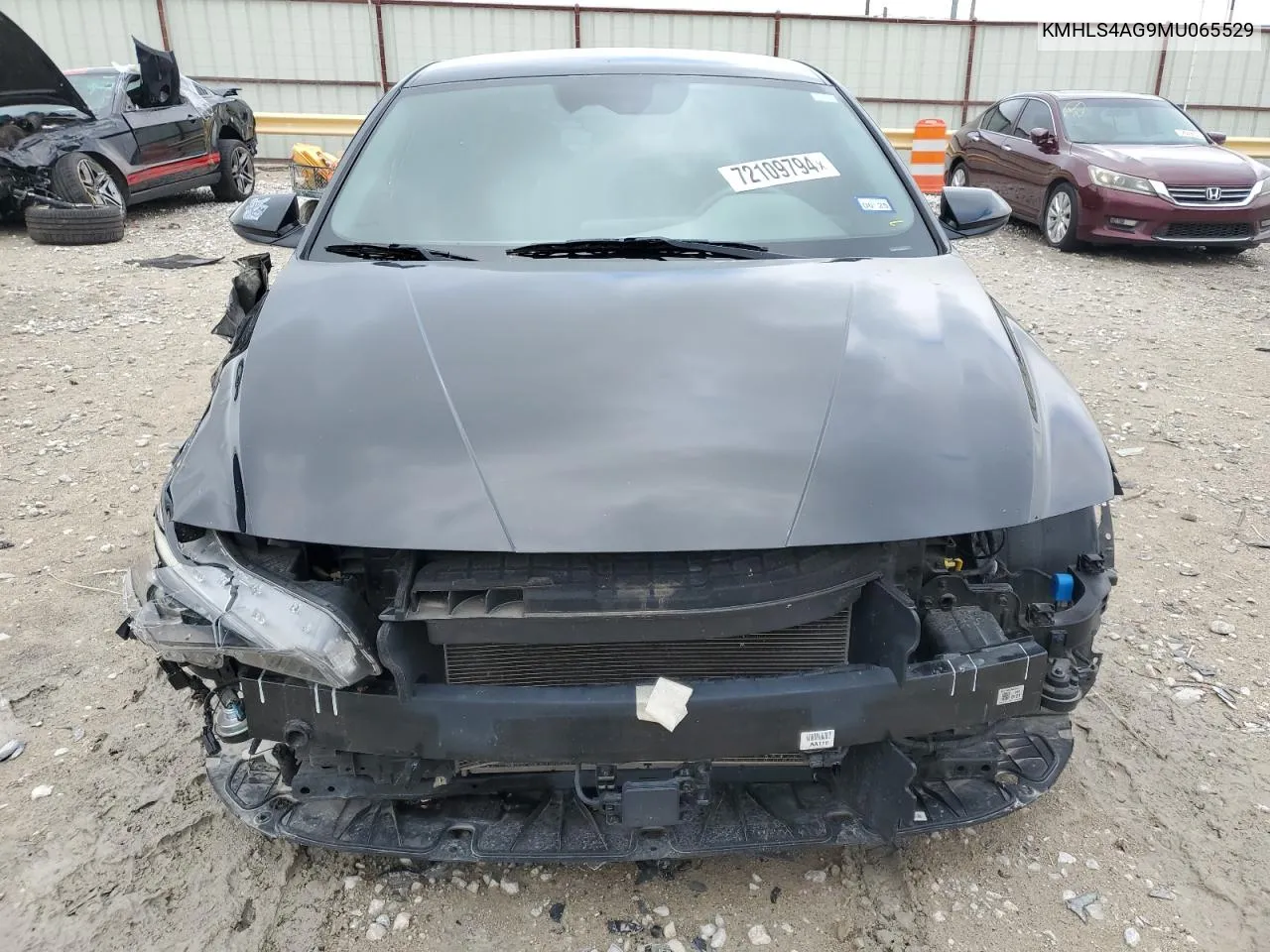 2021 Hyundai Elantra Sel VIN: KMHLS4AG9MU065529 Lot: 72109794