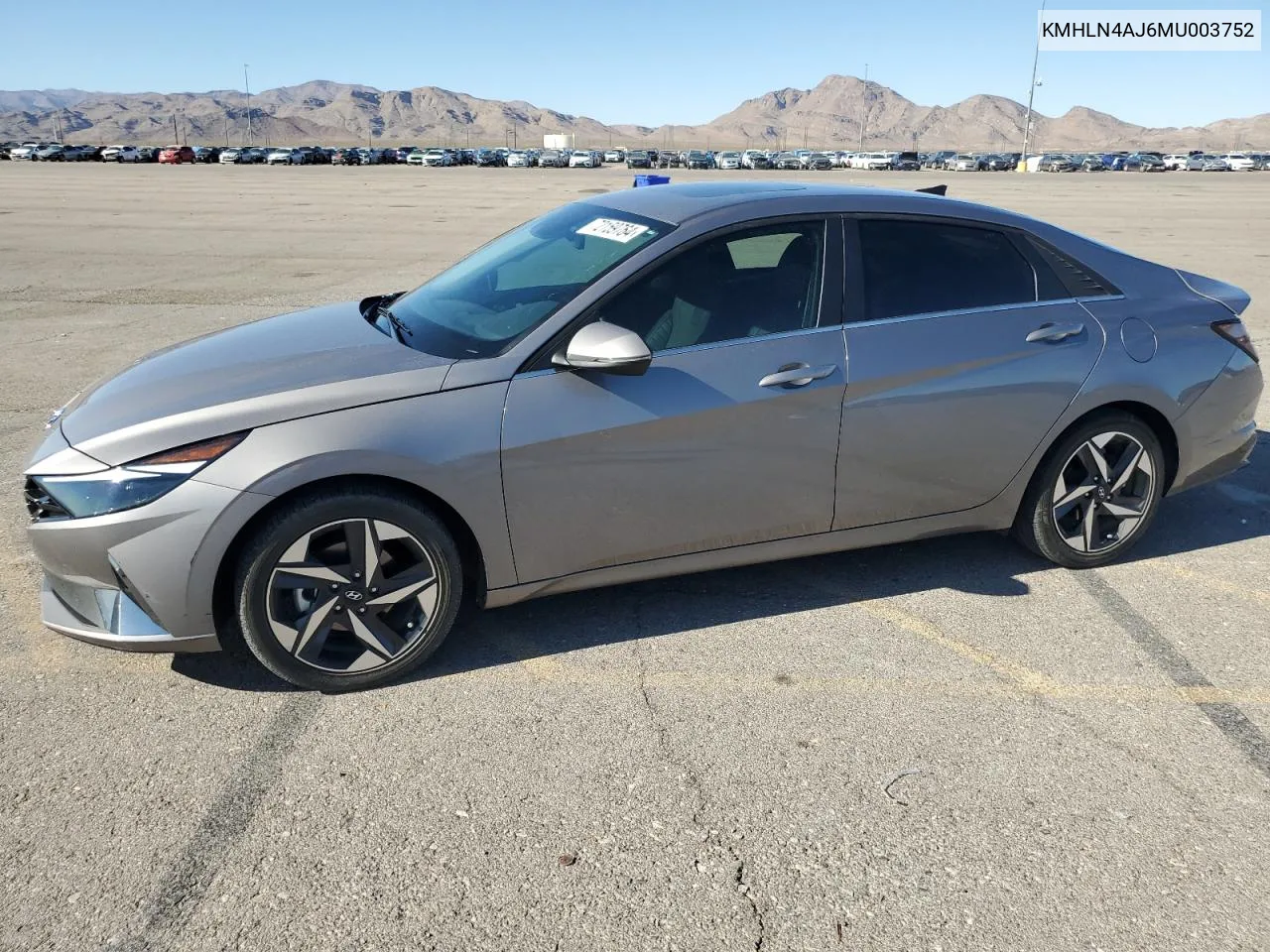 2021 Hyundai Elantra Limited VIN: KMHLN4AJ6MU003752 Lot: 72159764