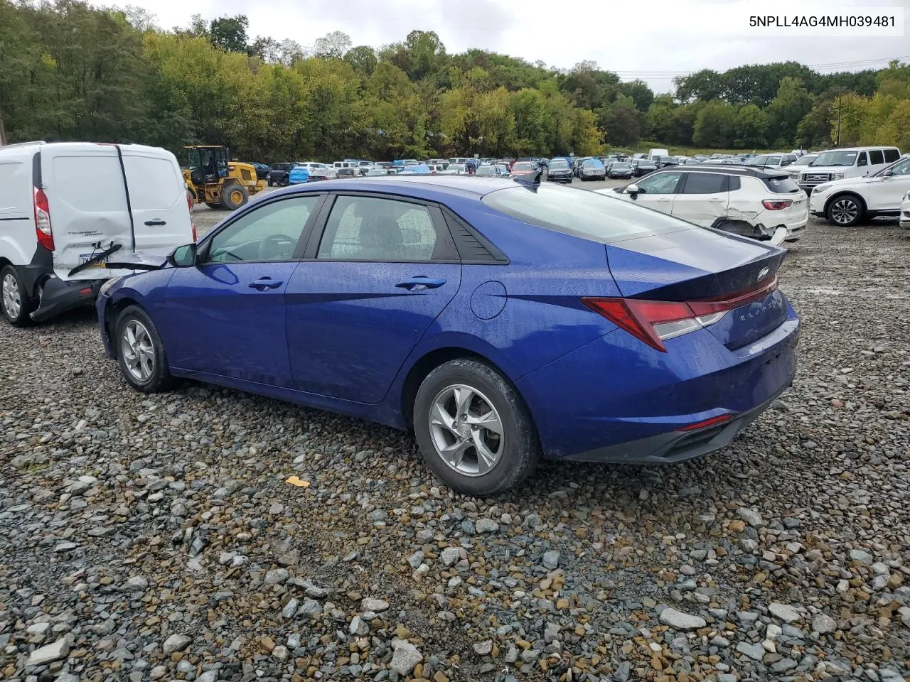 5NPLL4AG4MH039481 2021 Hyundai Elantra Se