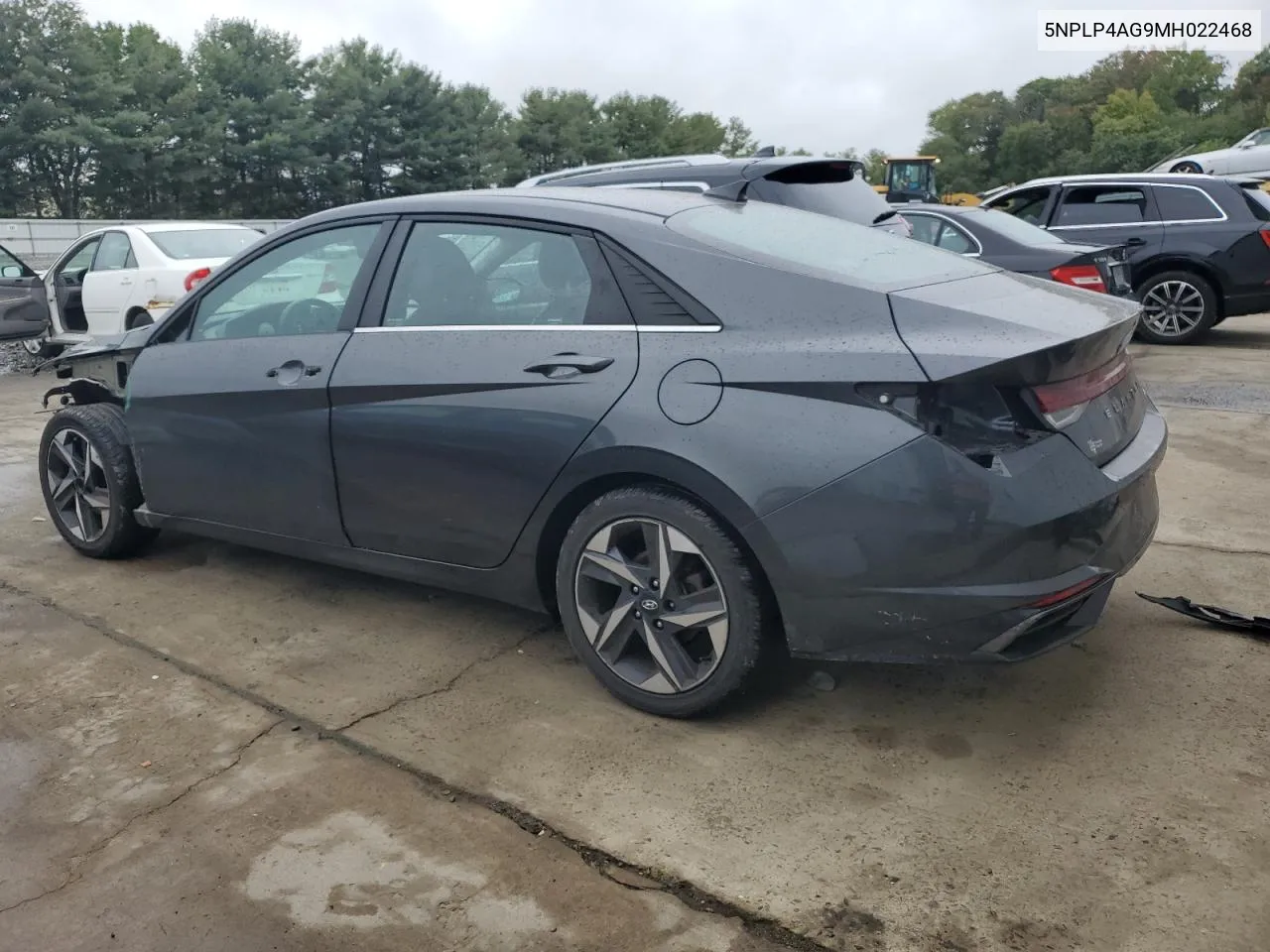 5NPLP4AG9MH022468 2021 Hyundai Elantra Limited