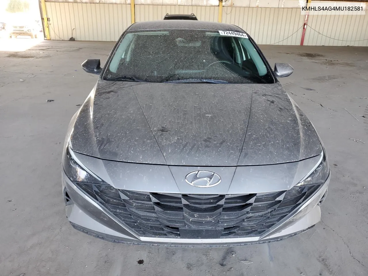 KMHLS4AG4MU182581 2021 Hyundai Elantra Sel