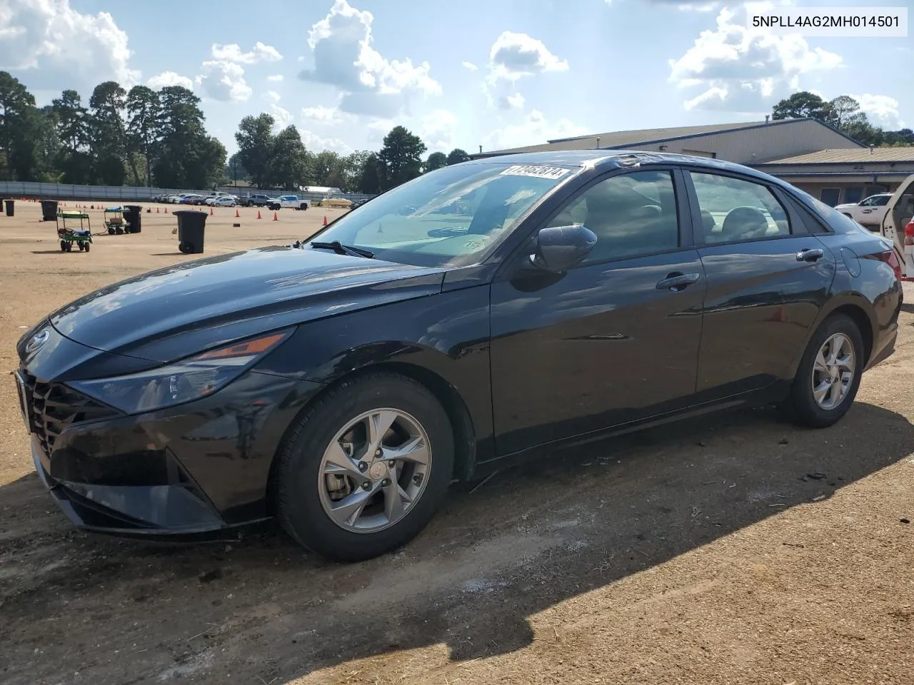 2021 Hyundai Elantra Se VIN: 5NPLL4AG2MH014501 Lot: 72462874