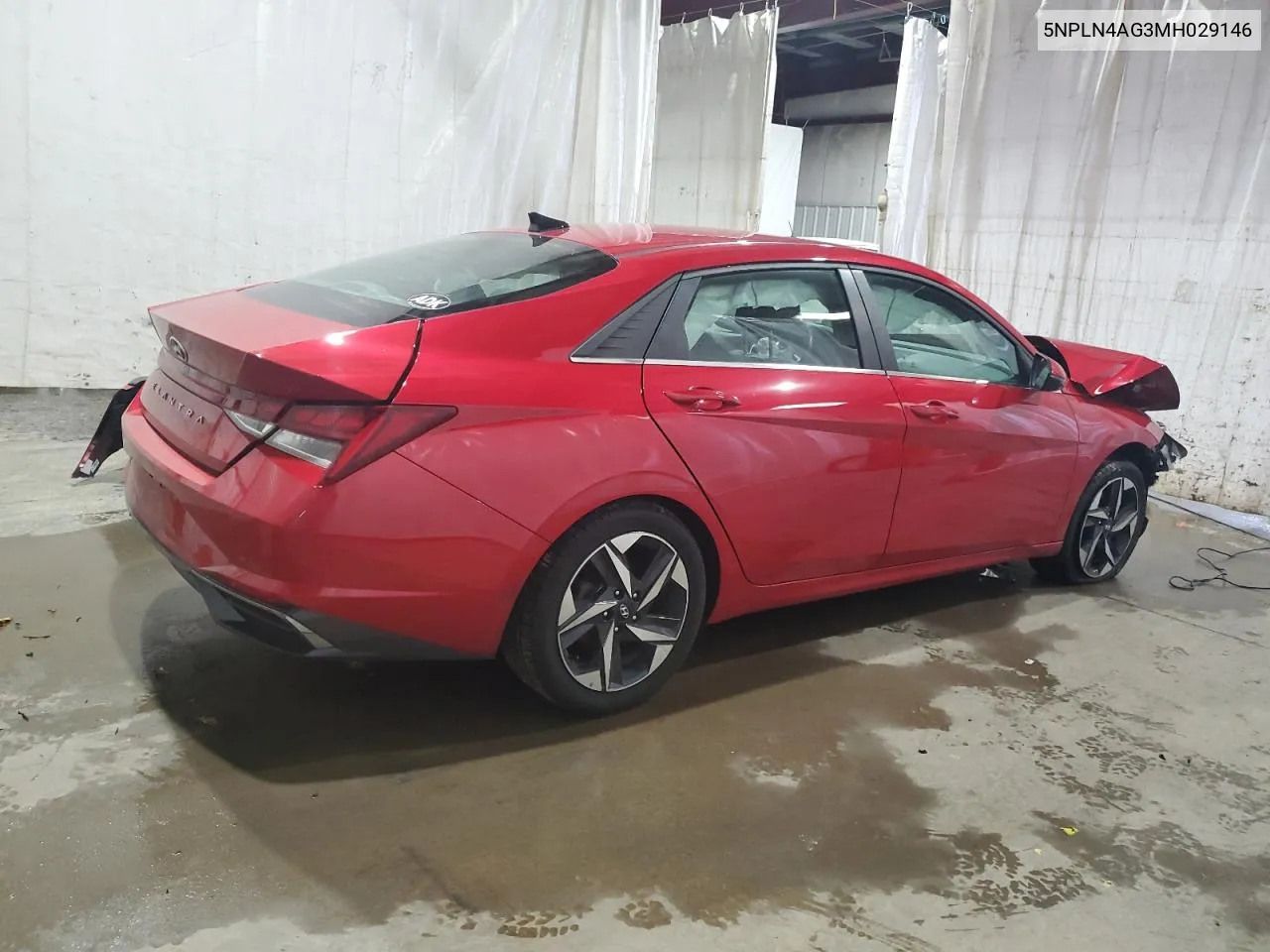 5NPLN4AG3MH029146 2021 Hyundai Elantra Sel