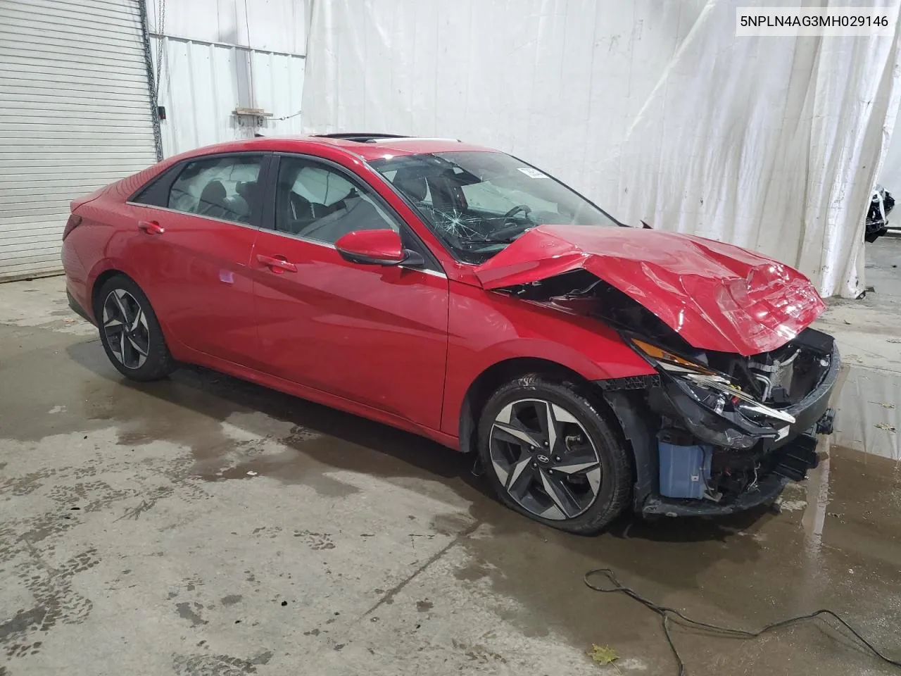 5NPLN4AG3MH029146 2021 Hyundai Elantra Sel