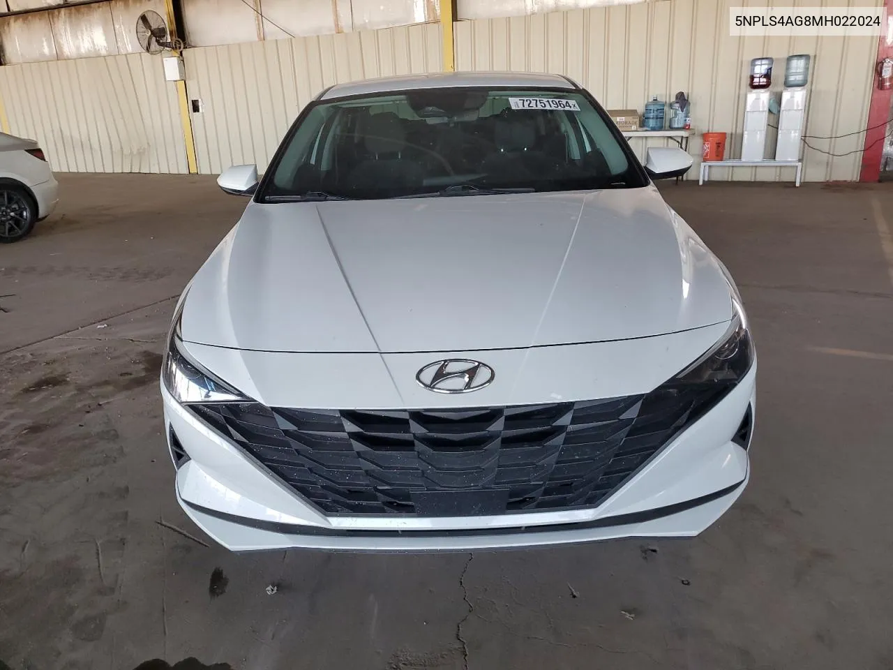 5NPLS4AG8MH022024 2021 Hyundai Elantra Sel