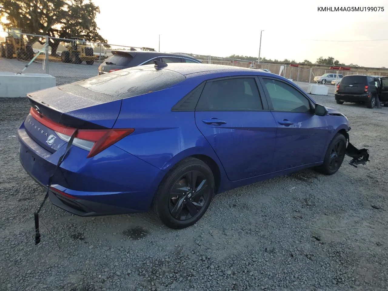 2021 Hyundai Elantra Sel VIN: KMHLM4AG5MU199075 Lot: 72777774