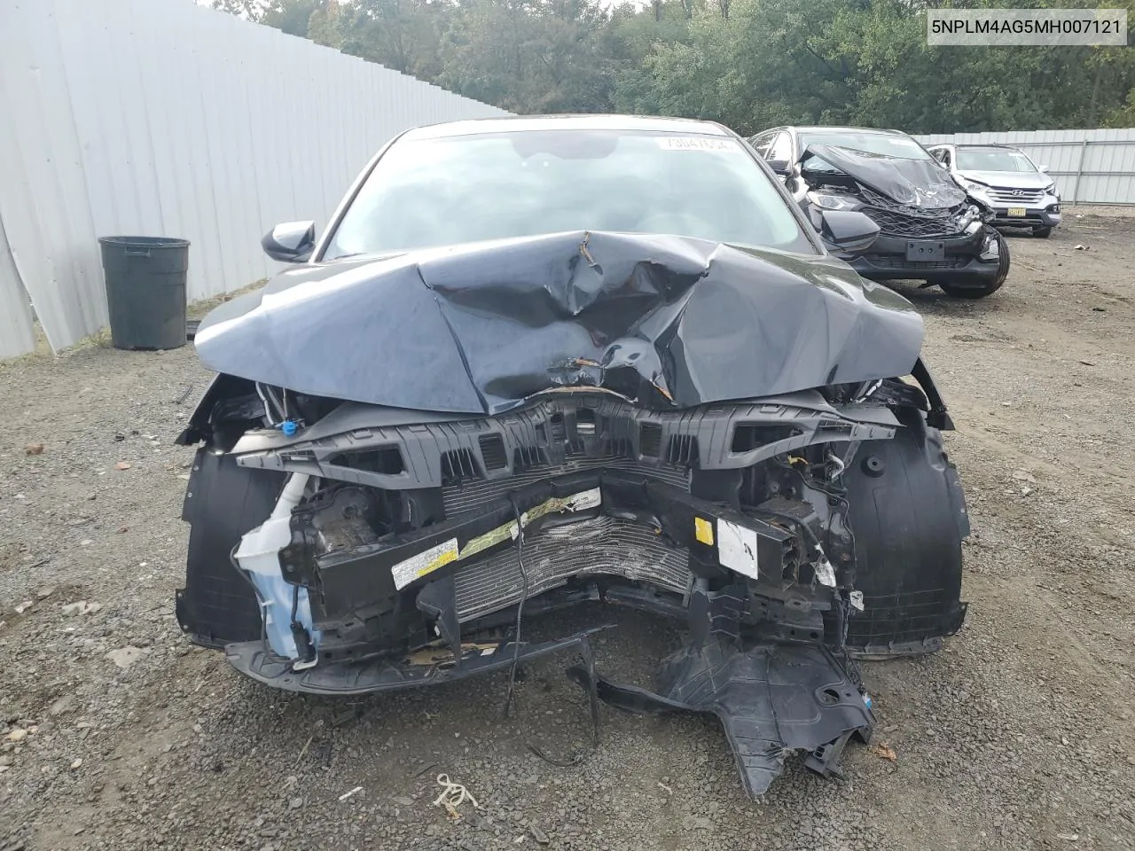 5NPLM4AG5MH007121 2021 Hyundai Elantra Sel