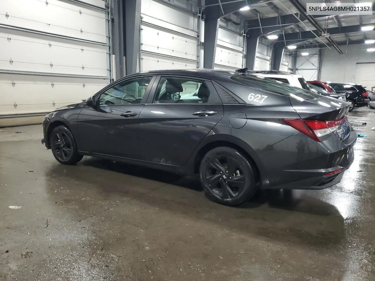 2021 Hyundai Elantra Sel VIN: 5NPLS4AG8MH021357 Lot: 73105714