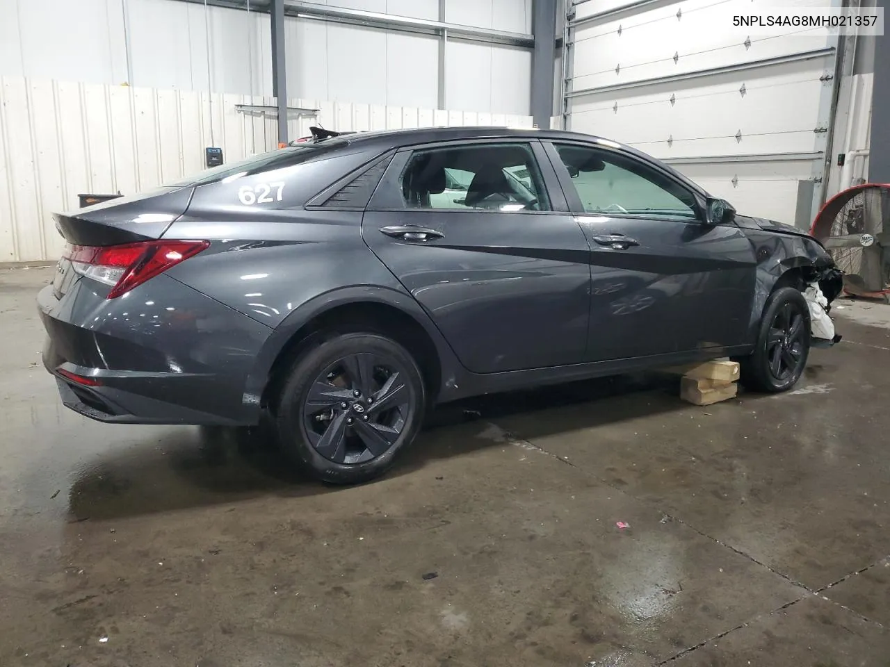 2021 Hyundai Elantra Sel VIN: 5NPLS4AG8MH021357 Lot: 73105714