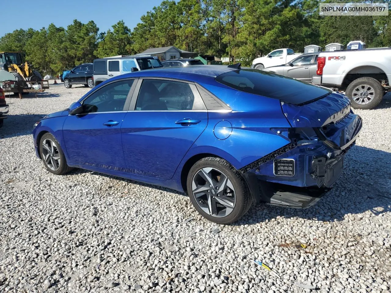 5NPLN4AG0MH036197 2021 Hyundai Elantra Sel